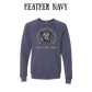 CP - Bear Lake Utah - Sponge Fleece Raglan Sweatshirt - Blues, Purples