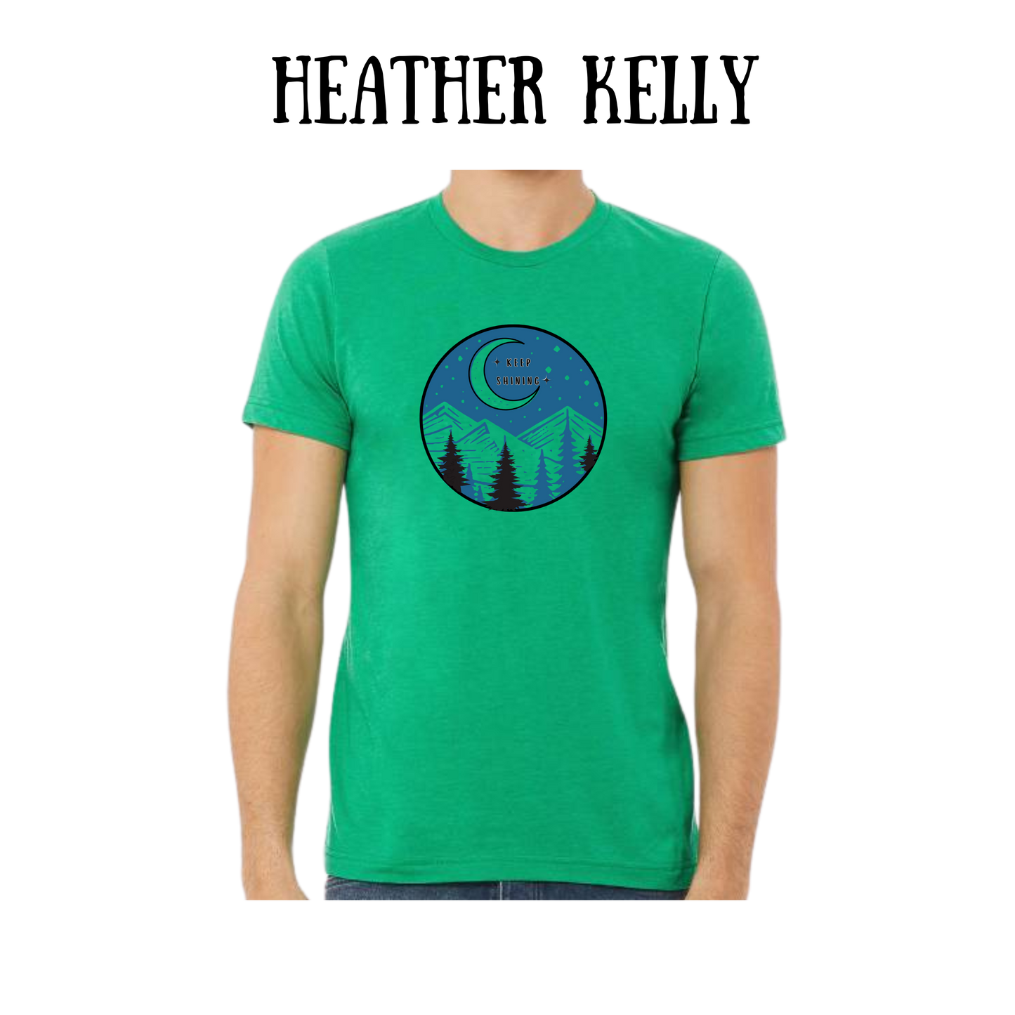 OP - Keep Shining - Unisex Tee - Greens