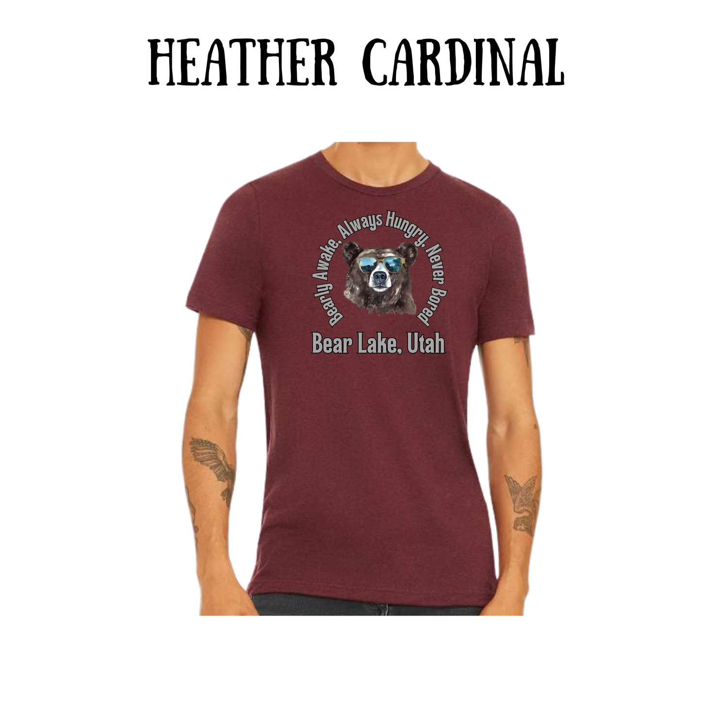 CP - Bear Lake Utah - Unisex Tee - Yellows, Oranges, Reds