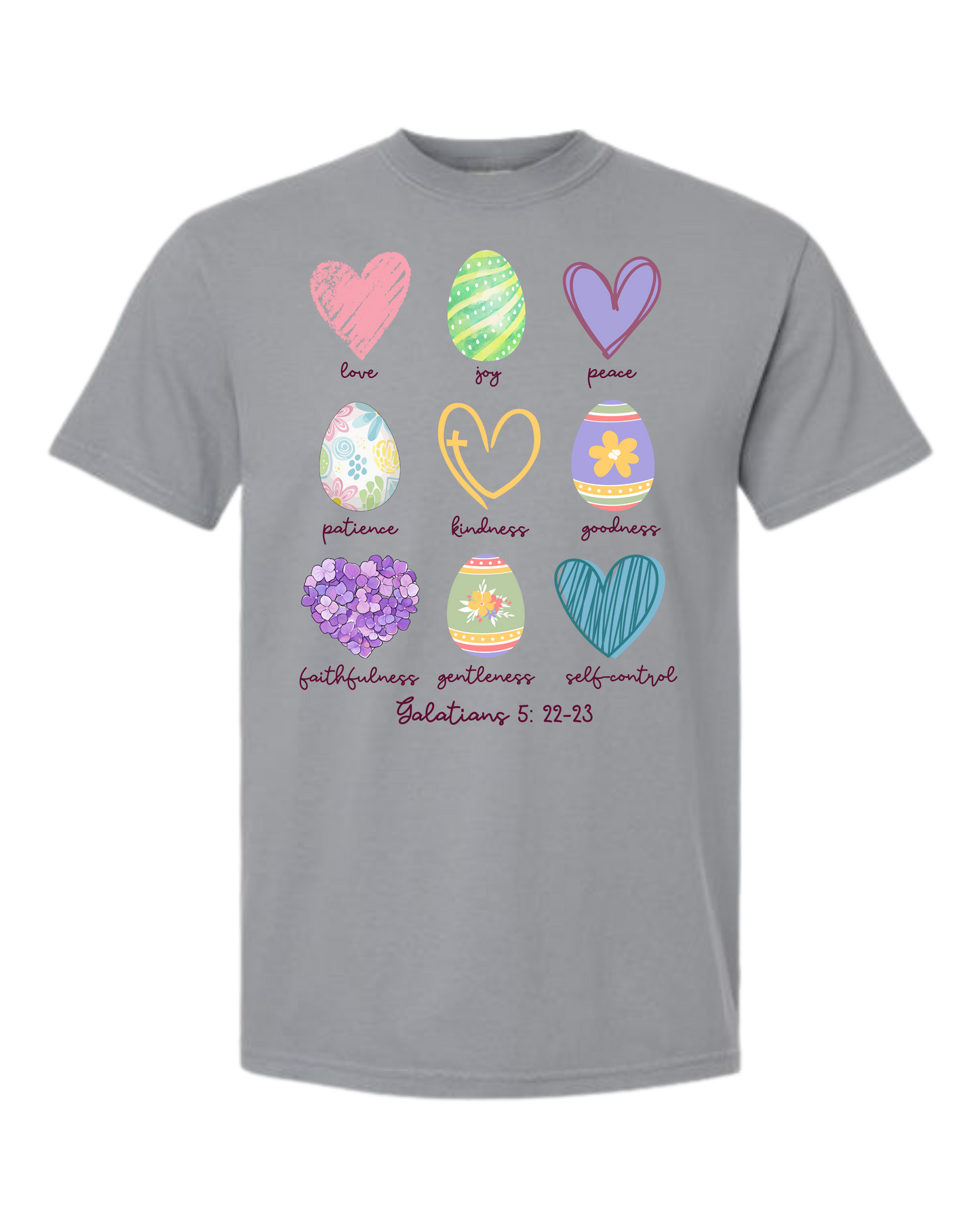 Galatians 5 - Easter - Comfort Colors - Heavyweight Unisex Tee - Neutral Colors
