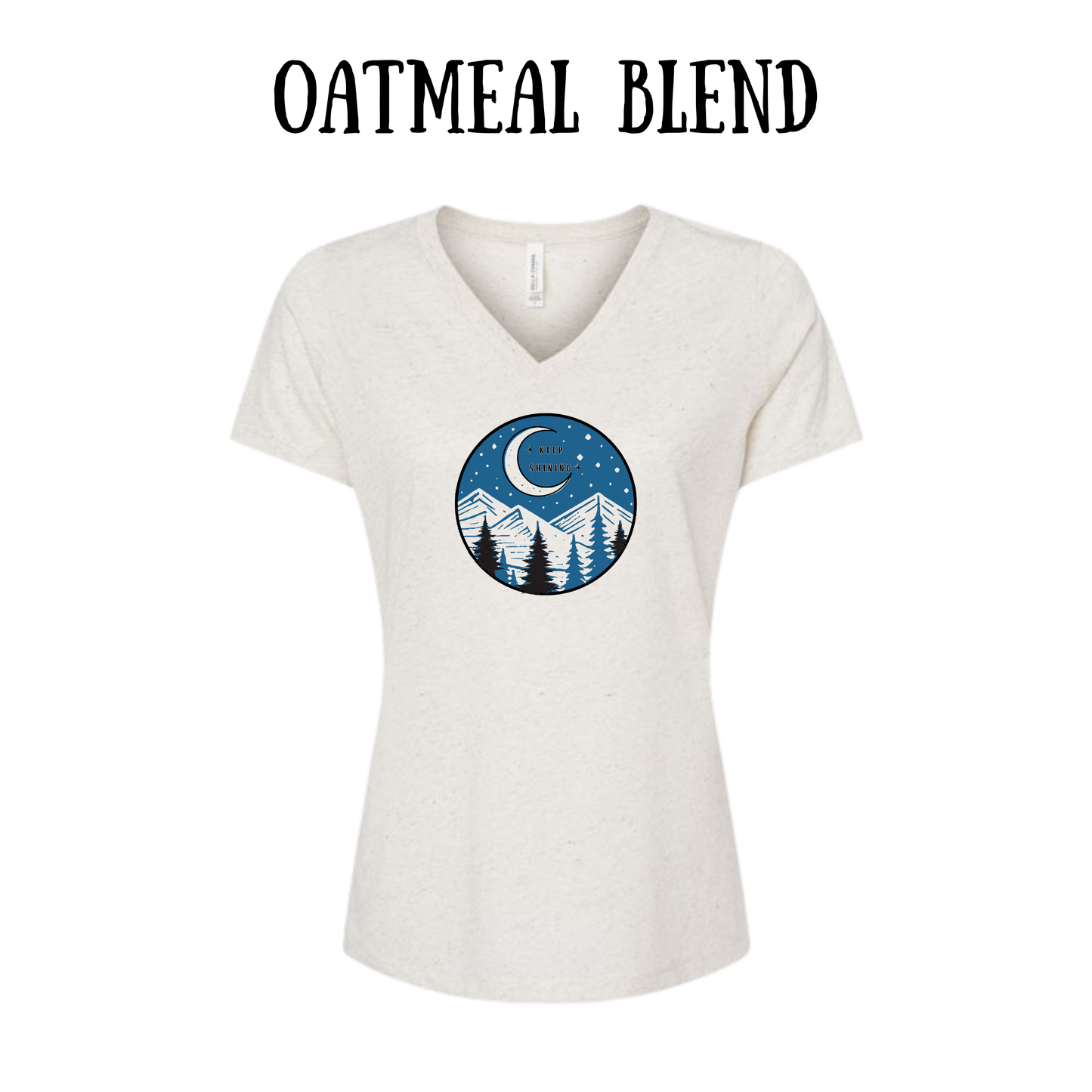 OP - Keep Shining - Women's V-Neck - Assorted Colors