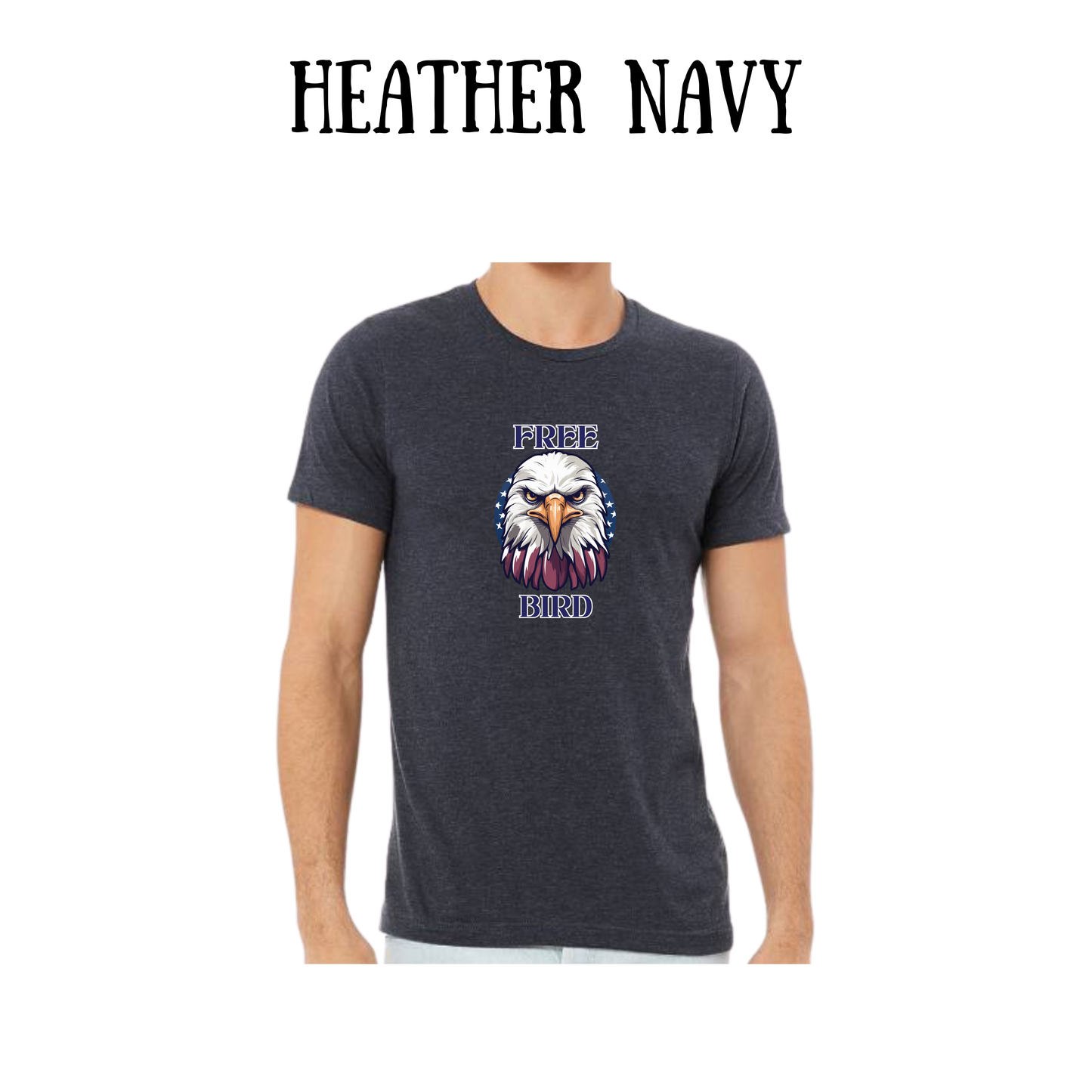 PP - Free Bird - Unisex Tee - Blues