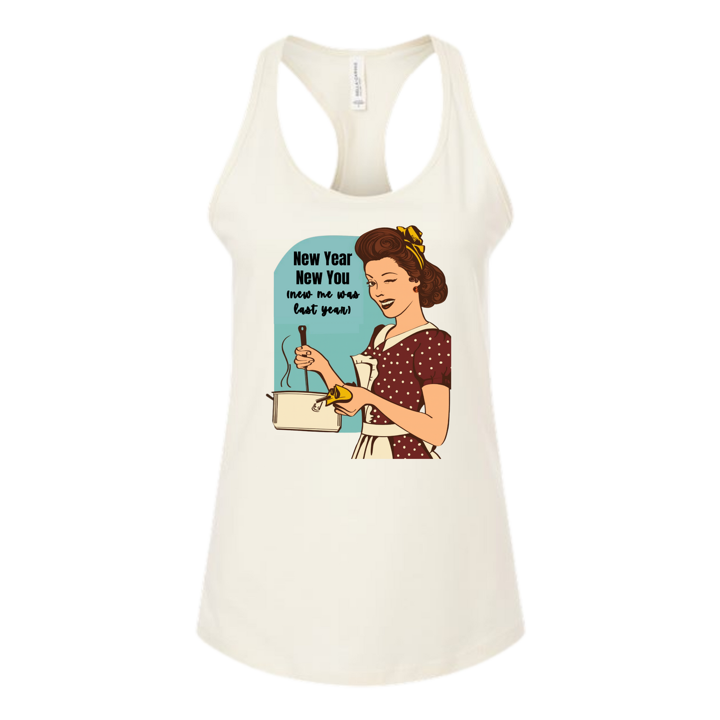 New Year New You - Bella+Canvas - Women's Jersey Racerback Tank