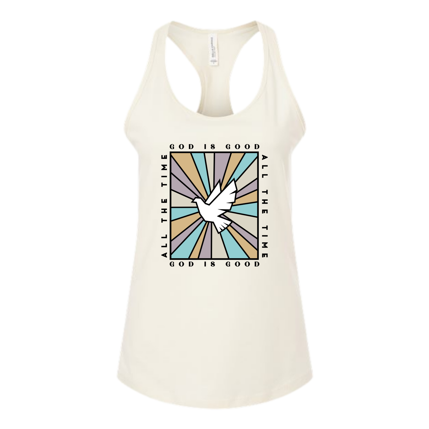 God Is Good - Bella+Canvas - Women's Jersey Racerback Tank
