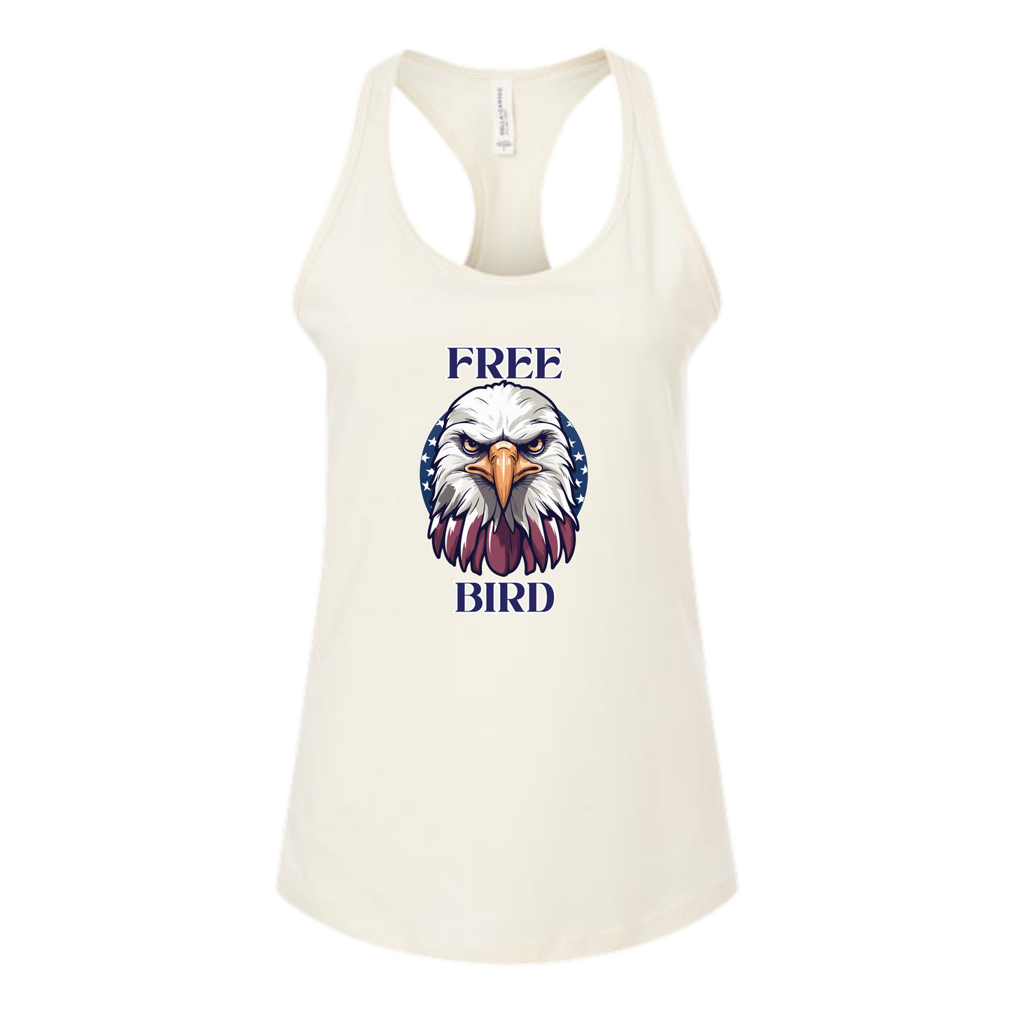 Free Bird - Bella+Canvas - Women's Jersey Racerback Tank