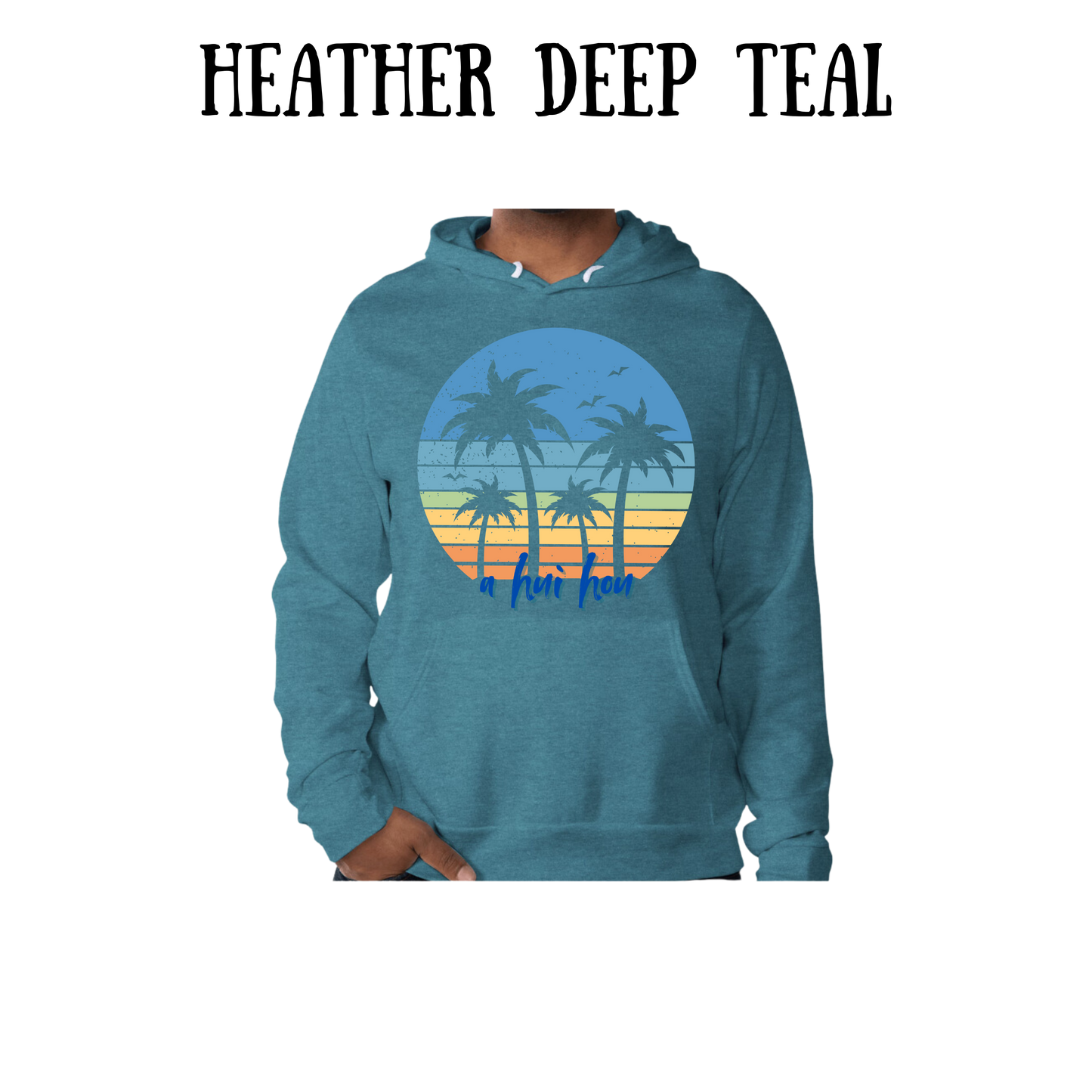 VP - A Hui Hou - Sponge Fleece Hoodie - Blues, Purples