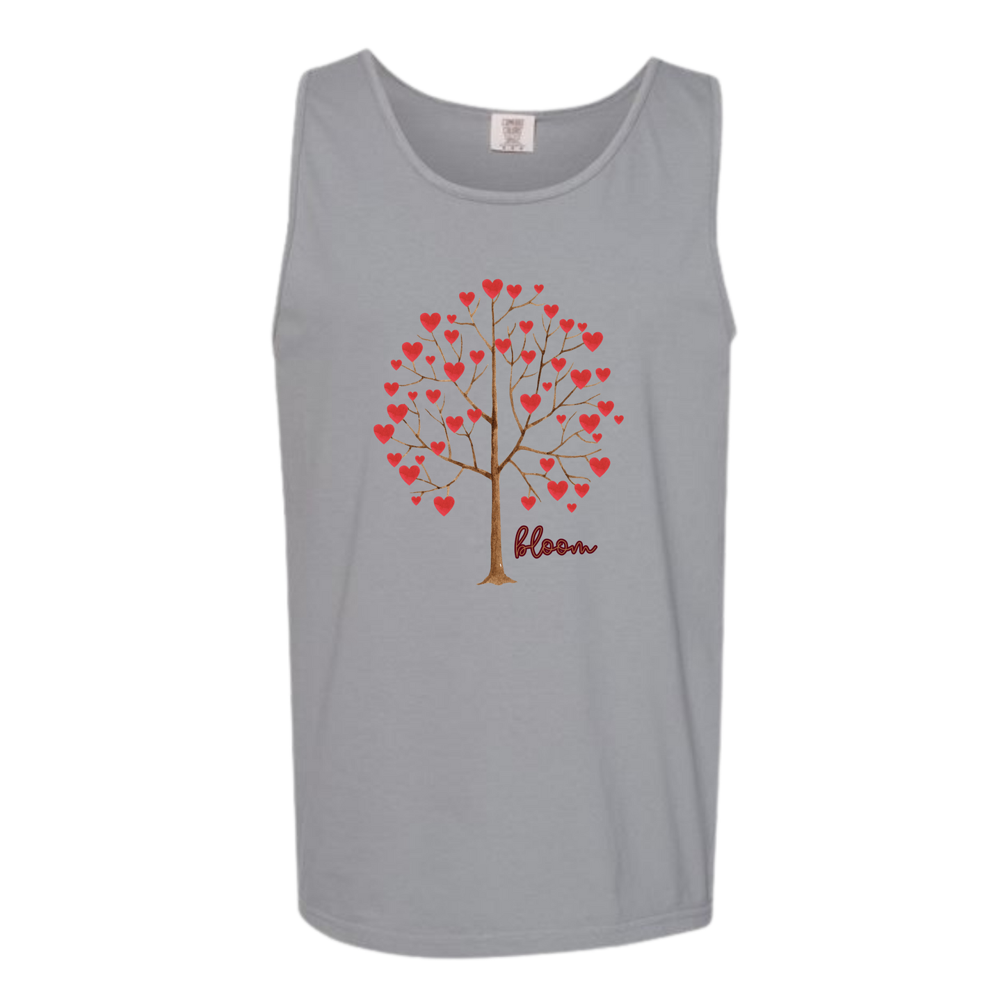 Bloom - Comfort Colors - Unisex Tank - Neutral Colors & Blues