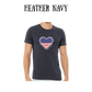 PP - One Nation One Heart - Unisex Tee - Blues