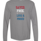 Saved. Free. Loud & Proud - Comfort Colors - Heavyweight Long Sleeve Tee - Neutral Colors