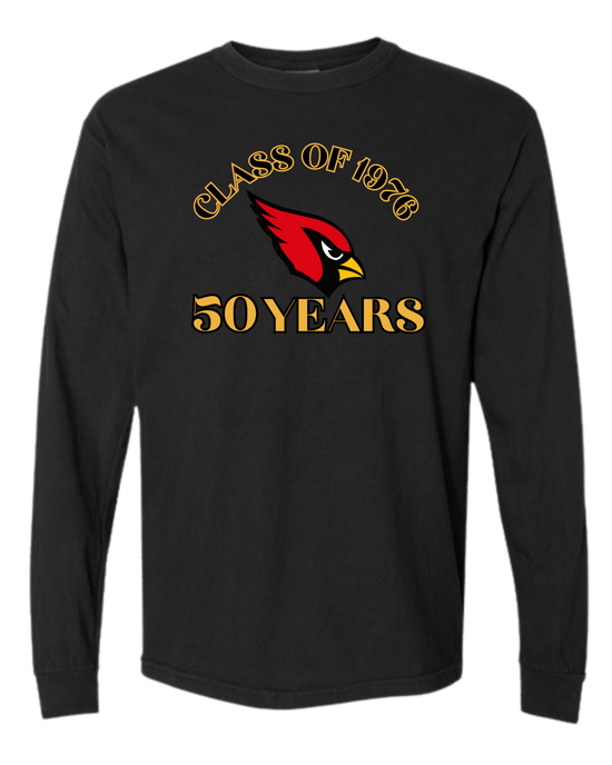 CUHS 50 Years - Comfort Colors - Heavyweight Long Sleeve Tee - Assorted Colors