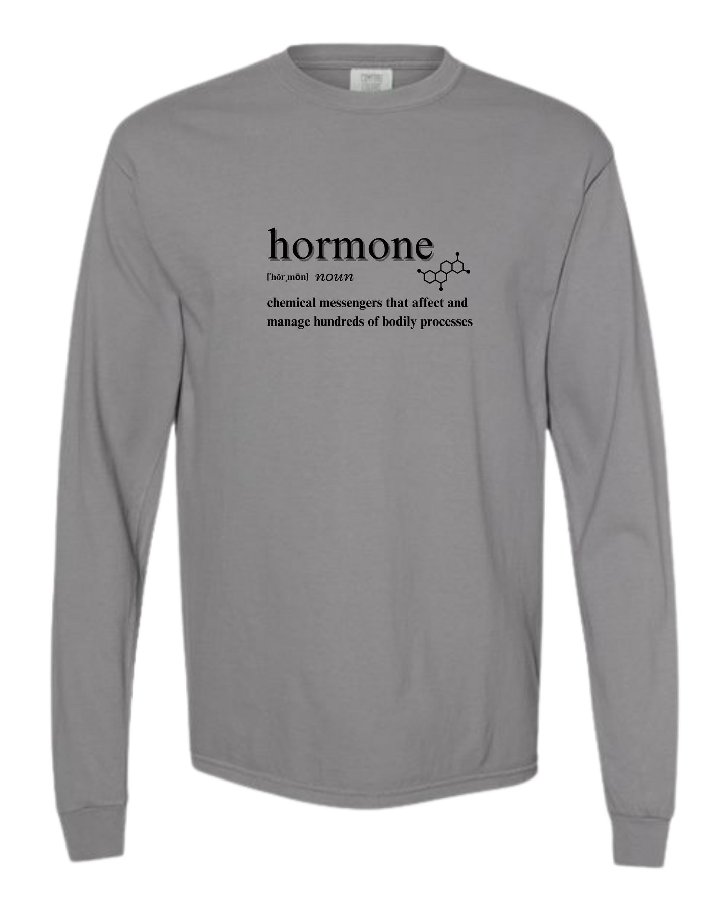 Hormone - Comfort Colors - Heavyweight Long Sleeve Tee - Neutral Colors