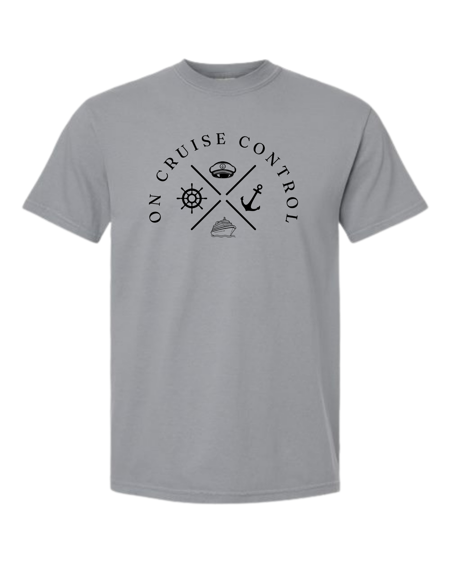On Cruise Control - Comfort Colors - Heavyweight Unisex Tee - Neutral Colors