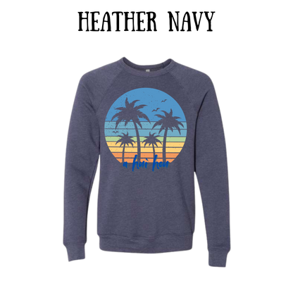 VP - A Hui Hou - Sponge Fleece Raglan Sweatshirt - Blues, Purples