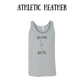 beta to alpha - unisex tank