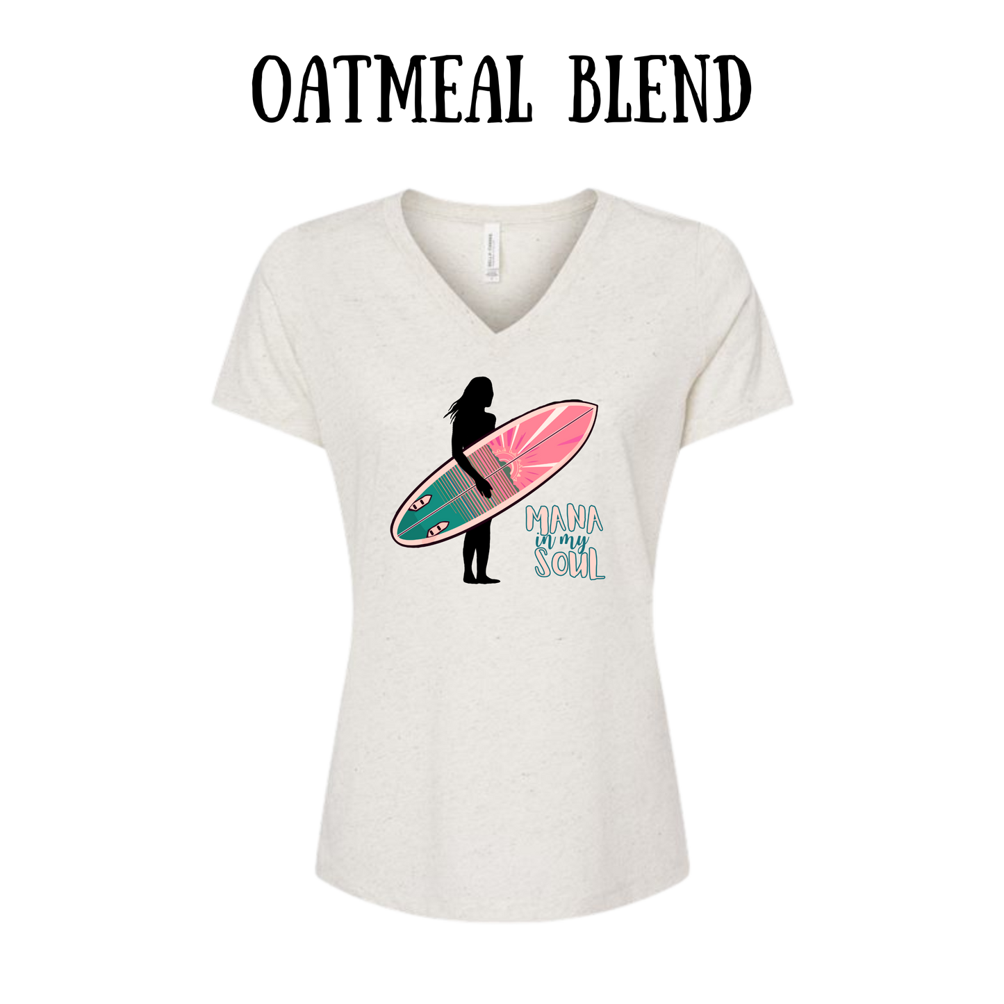 VP - Mana in My Soul - Women's V-Neck - Assorted Colors