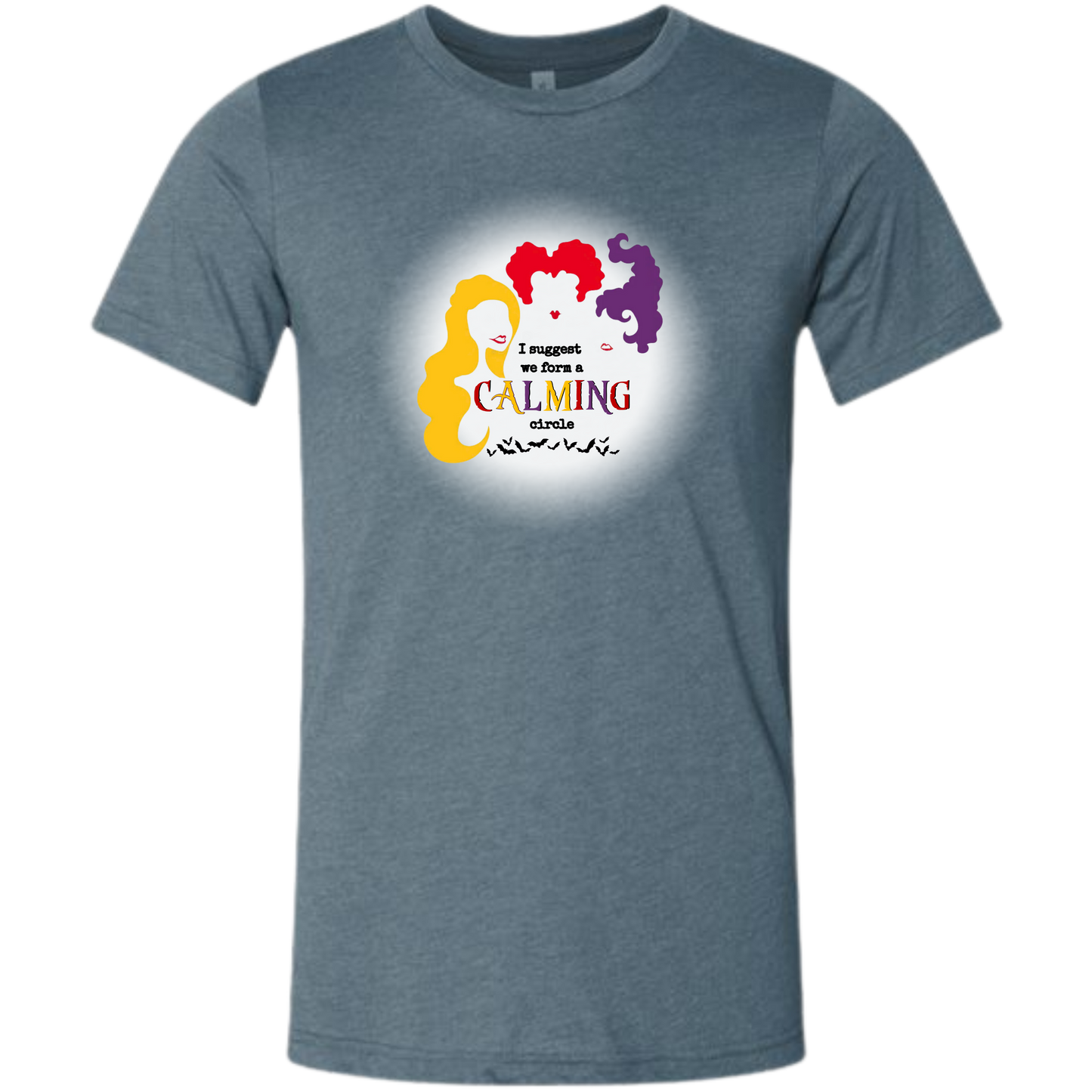 Calming Circle - Unisex Tee - Blues