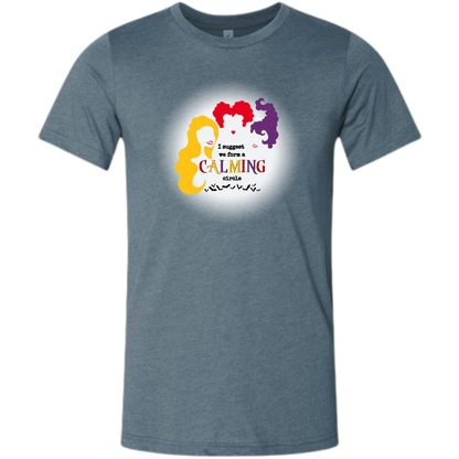HP - Calming Circle - Unisex Tee - Blues