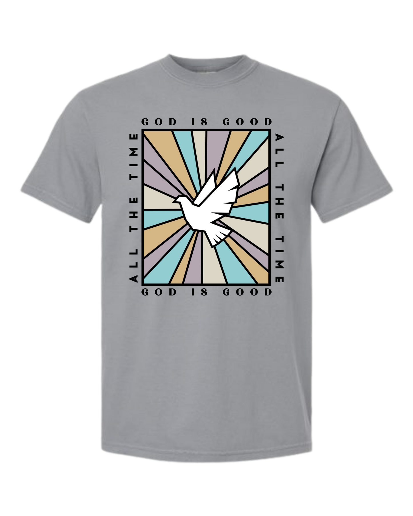God Is Good - Comfort Colors - Heavyweight Unisex Tee - Neutral Colors