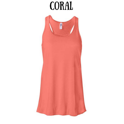 Custom Design - Women's Flowy Racerback Tank