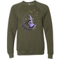 HP - Hot Ghoul Vibes - Sponge Fleece Raglan Sweatshirt - Greens, Neutrals
