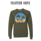 VP - A Hui Hou  - Sponge Fleece Raglan Sweatshirt - Greens, Neutrals