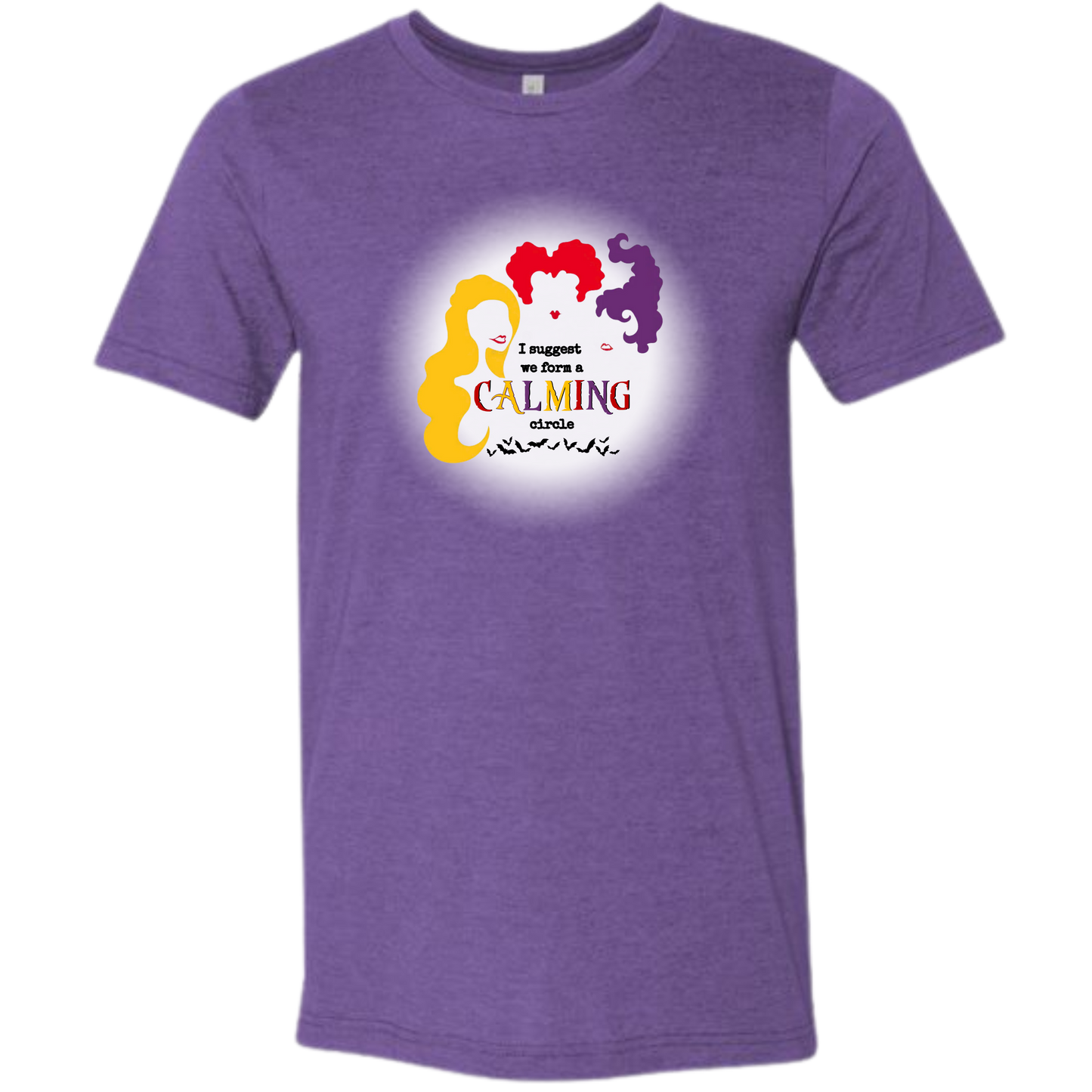 Calming Circle - Unisex Tee - Purples