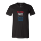 Saved. Free. Loud & Proud - Bella+Canvas - Unisex V-Neck - Neutral Colors