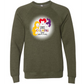 HP - Calming Circle - Sponge Fleece Raglan Sweatshirt - Greens, Neutrals