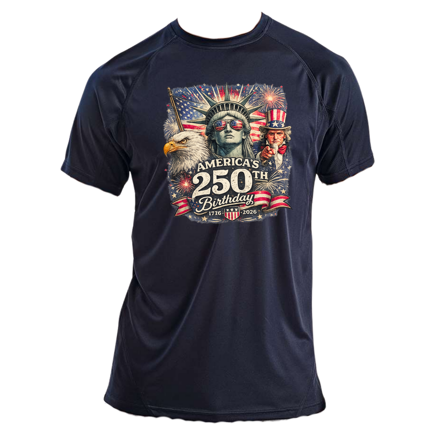America's 250th Birthday - Unisex TriDri Tee - Assorted Colors