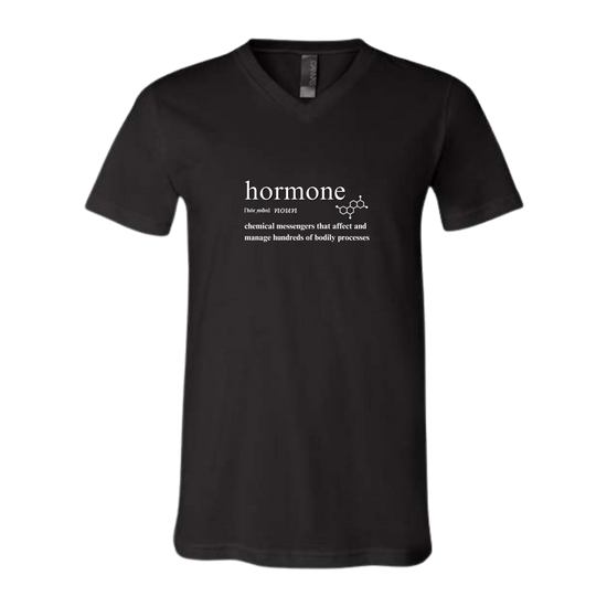 Hormone - Bella+Canvas - Unisex V-Neck - Neutral Colors