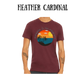 VP - Sunsets & No Regrets - Unisex Tee - Yellows, Oranges, Reds