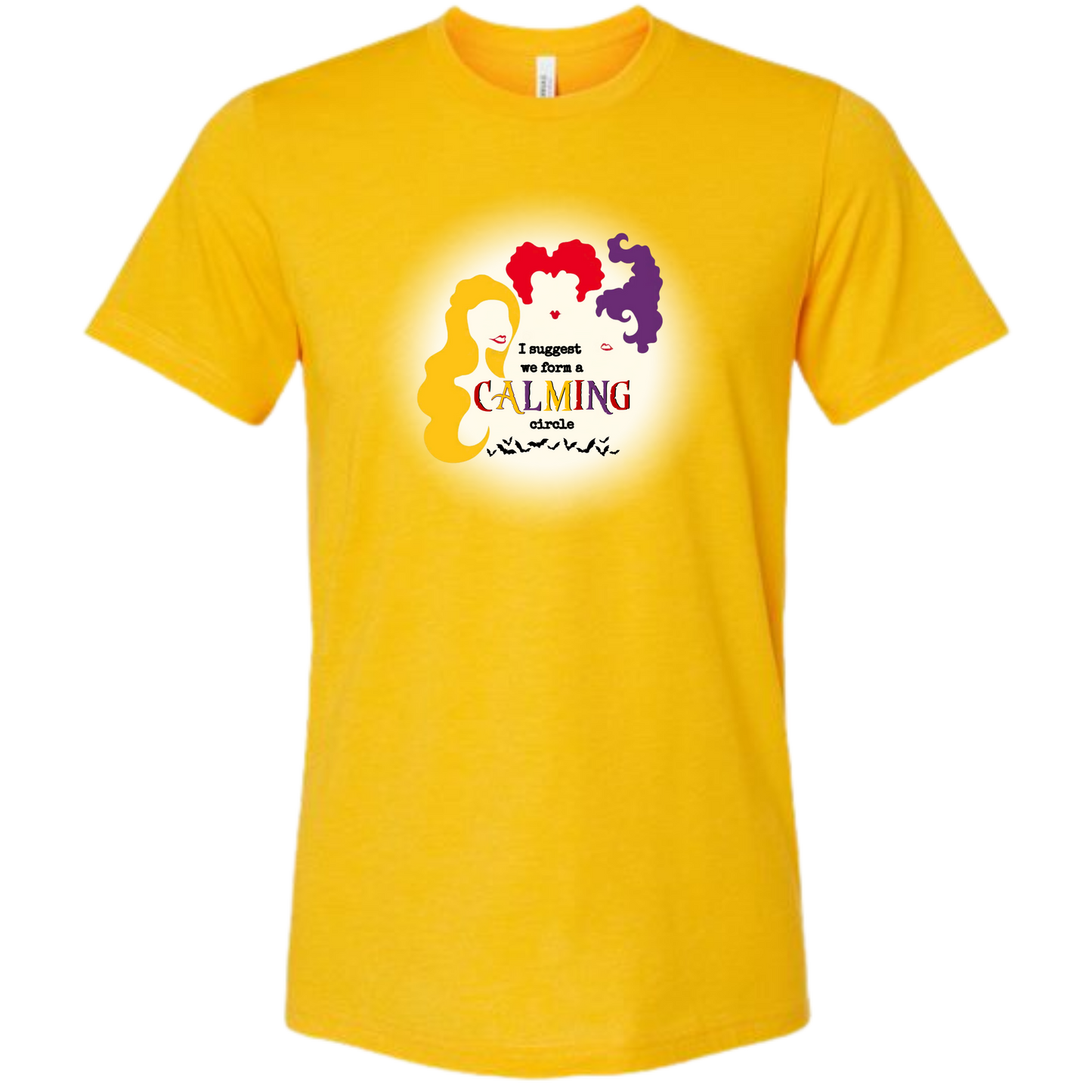 Calming Circle - Unisex Tee - Yellows