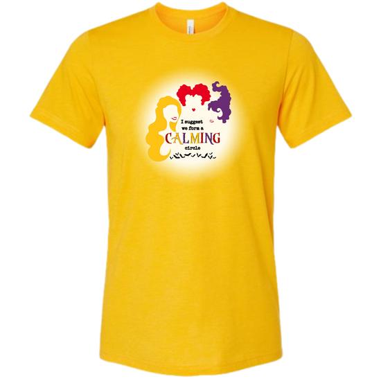 Calming Circle - Unisex Tee - Yellows