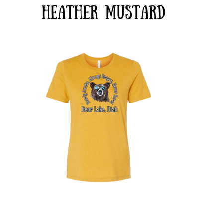 CP - Bear Lake Utah - Women's Relaxed Fit Tee - Assorted Colors