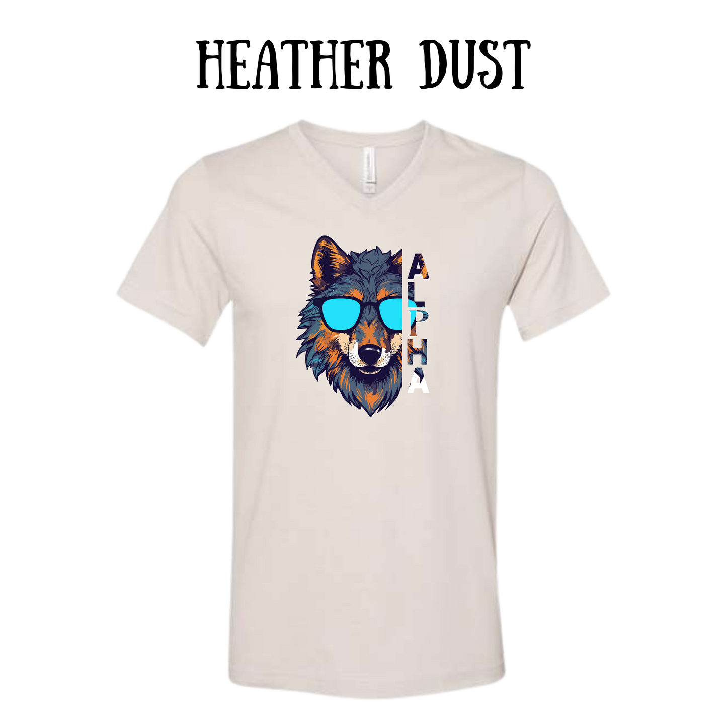 BP - Alpha - Unisex V-Neck - Neutral Colors