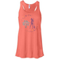 HP - If The Broom Fits - Women's Flowy Racerback Tank