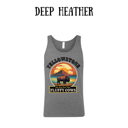CP - Yellowstone: Fluffy Cows - Unisex Tank