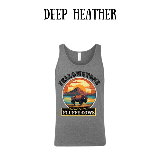 CP - Yellowstone: Fluffy Cows - Unisex Tank