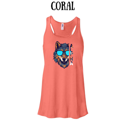 BP - Alpha - Women's Flowy Racerback Tank