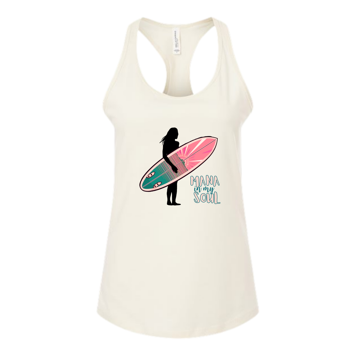 Mana in My Soul - Bella+Canvas - Women's Jersey Racerback Tank