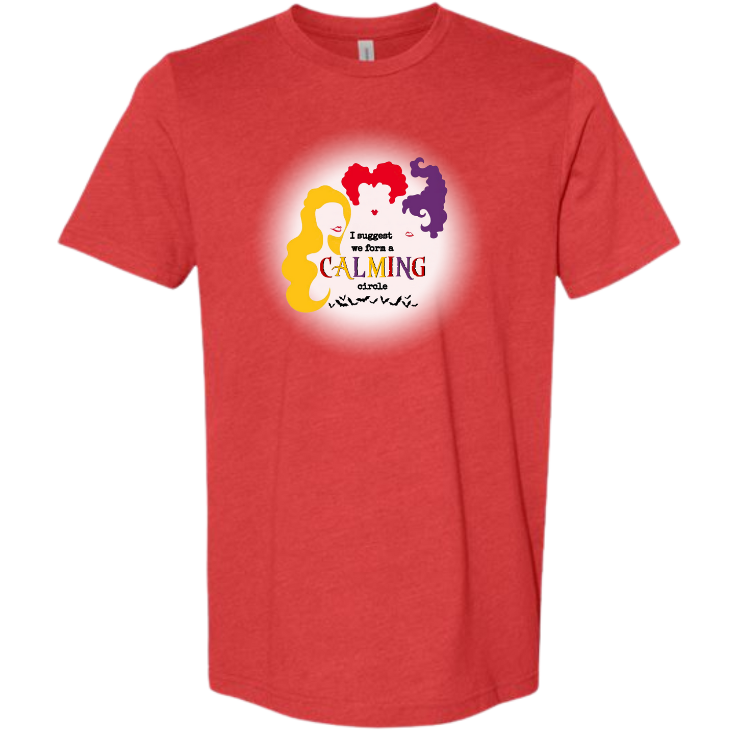 Calming Circle - Unisex Tee - Reds