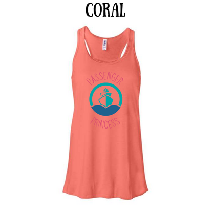 VP - Passenger Princess - Women's Flowy Racerback Tank