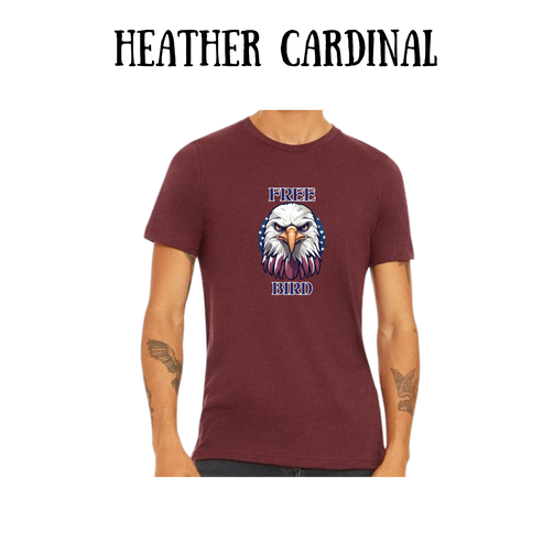 PP - Free Bird - Unisex Tee - Yellows, Oranges, Reds