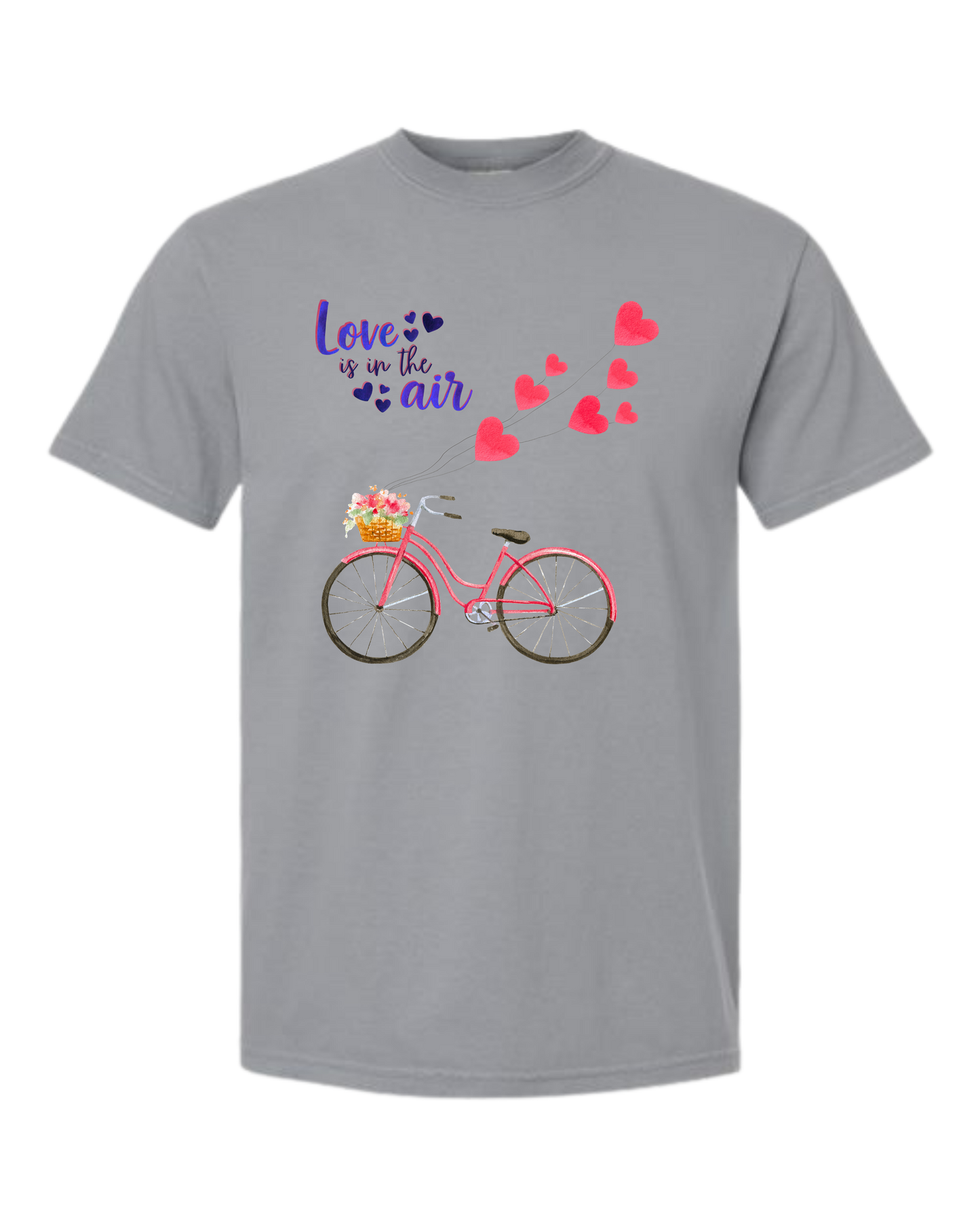 Love Is in The Air- Comfort Colors - Heavyweight Unisex Tee - Neutral Colors