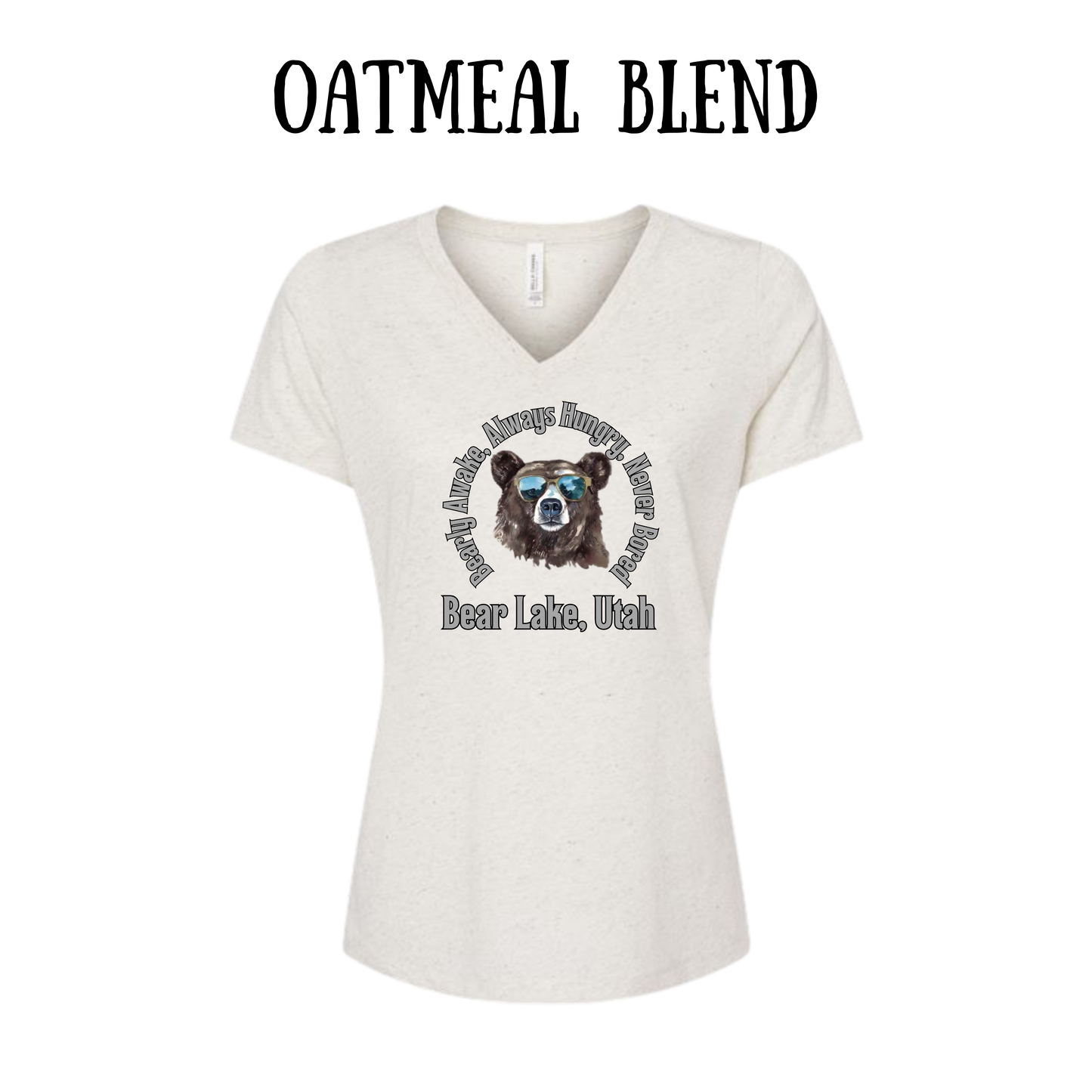 CP - Bear Lake Utah - Women's V-Neck - Assorted Colors
