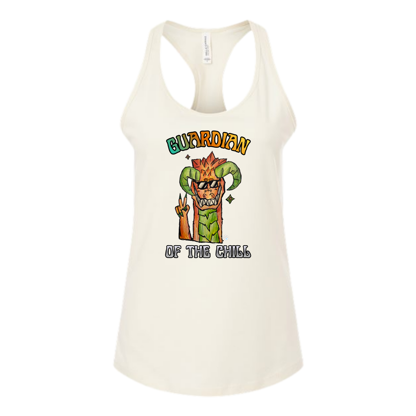 Guardian of The Chill - Bella+Canvas - Women's Jersey Racerback Tank