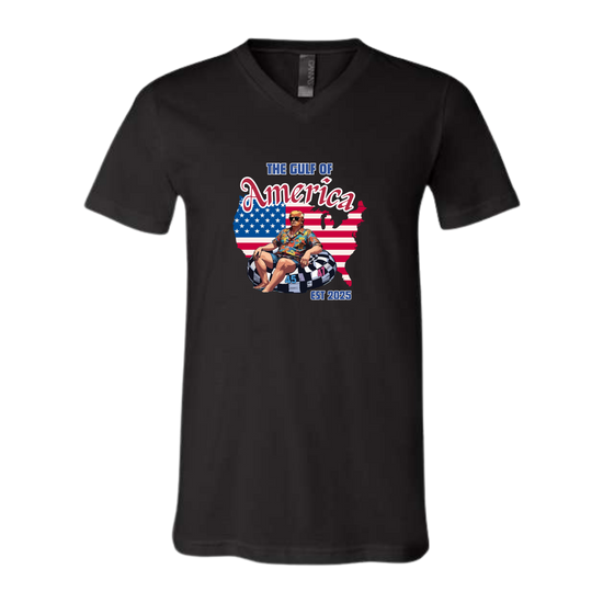 The Gulf of America - Bella+Canvas - Unisex V-Neck - Neutral Colors