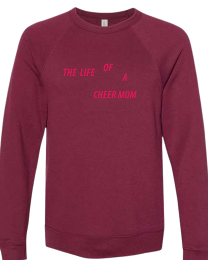 The Life of Series - Sponge Fleece Raglan Sweatshirt  - Deluxe Colors
