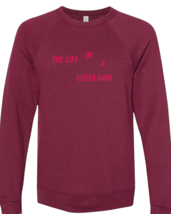 The Life of Series - Sponge Fleece Raglan Sweatshirt  - Deluxe Colors