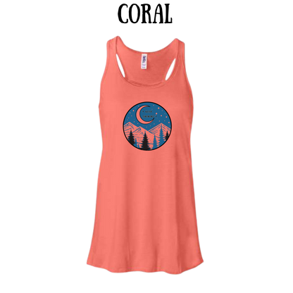 CP - Keep Shining - Women's Flowy Racerback Tank